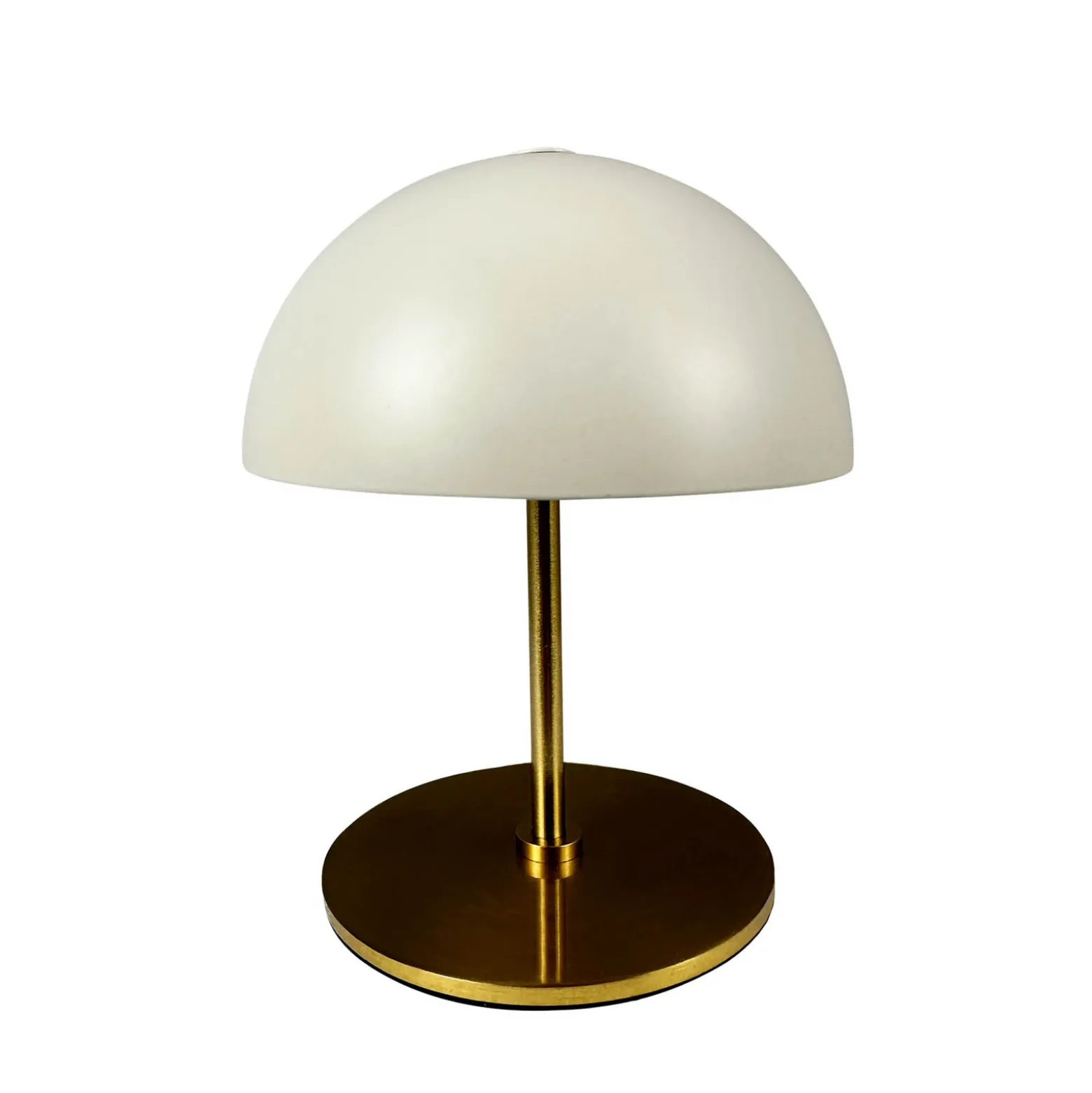 Lámpara de mesa recargable LED Along de Dyberg Larsen, beige, juego de 2