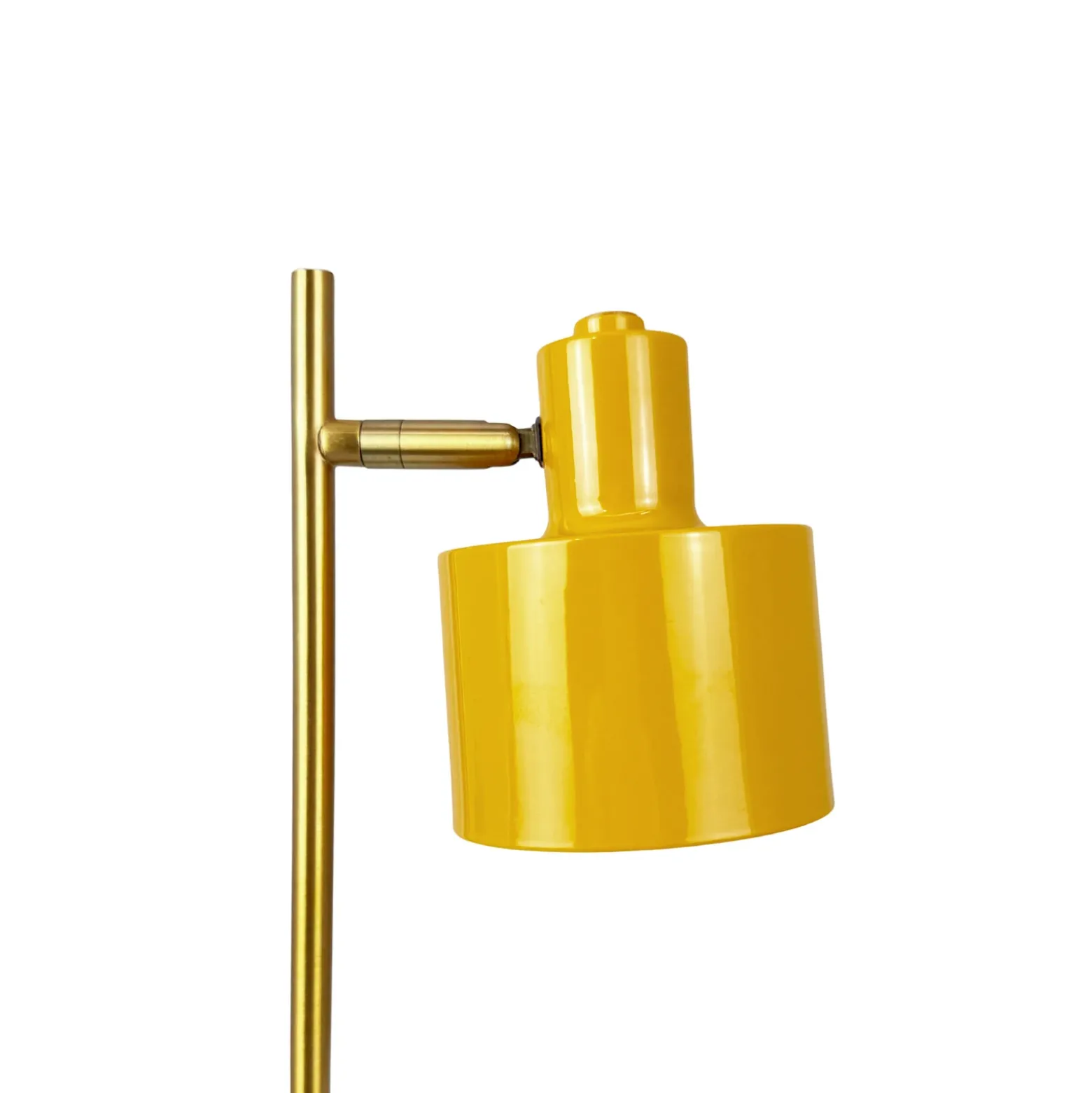 Lámpara de mesa recargable LED Ocean Mini de Dyberg Larsen, curry/turquesa