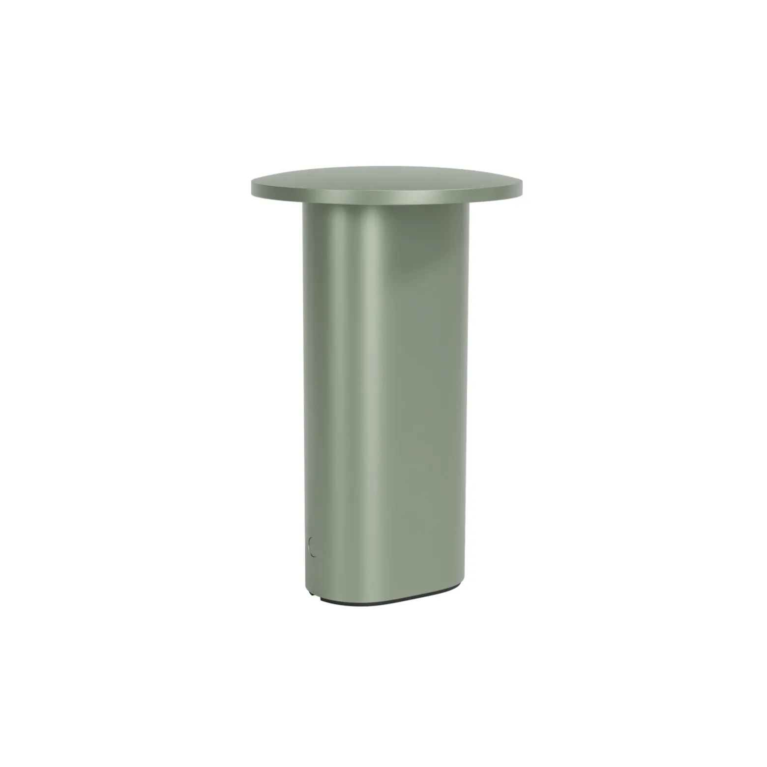 Lámpara de mesa recargable LED Solae de Fritz Hansen, verde, aluminio, IP44