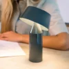 Lámpara de mesa recargable LED MARSET Bicoca, color antracita