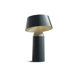 Lámpara de mesa recargable LED MARSET Bicoca, color antracita