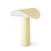 Lámpara de mesa recargable LED GEJST Lium, amarillo claro, 2700 K, USB