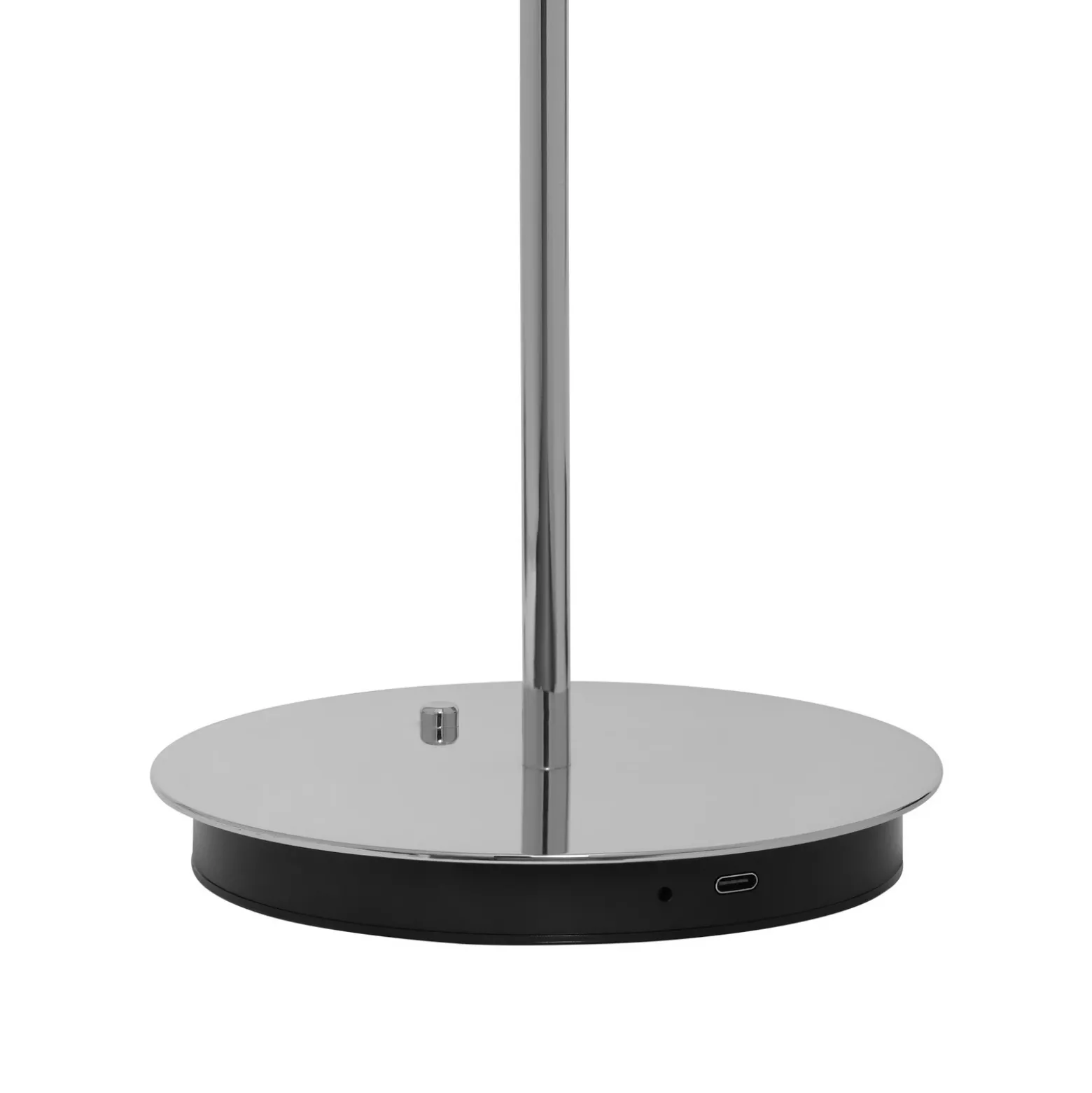 Lámpara de mesa recargable LED UMAGE Asteria Move, acero pulido, 31 cm