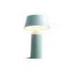 Lámpara de mesa recargable LED MARSET Bicoca azul claro