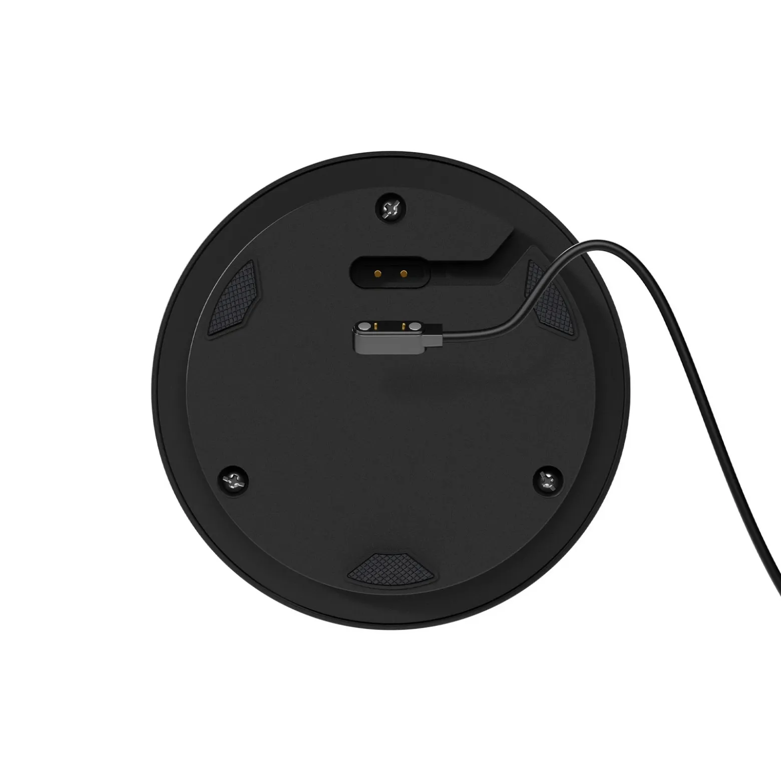 Lámpara de mesa recargable Numotion LED, negra, cristal, IP54, atenuable