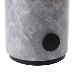 Lámpara de mesa recargable Torrano de Globen Lighting, mármol gris