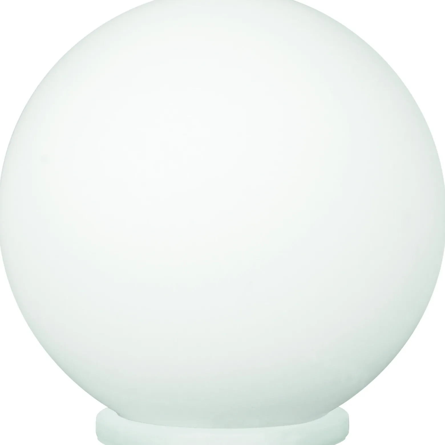 Lámpara de mesa Rondo, Ø 20 cm, blanco