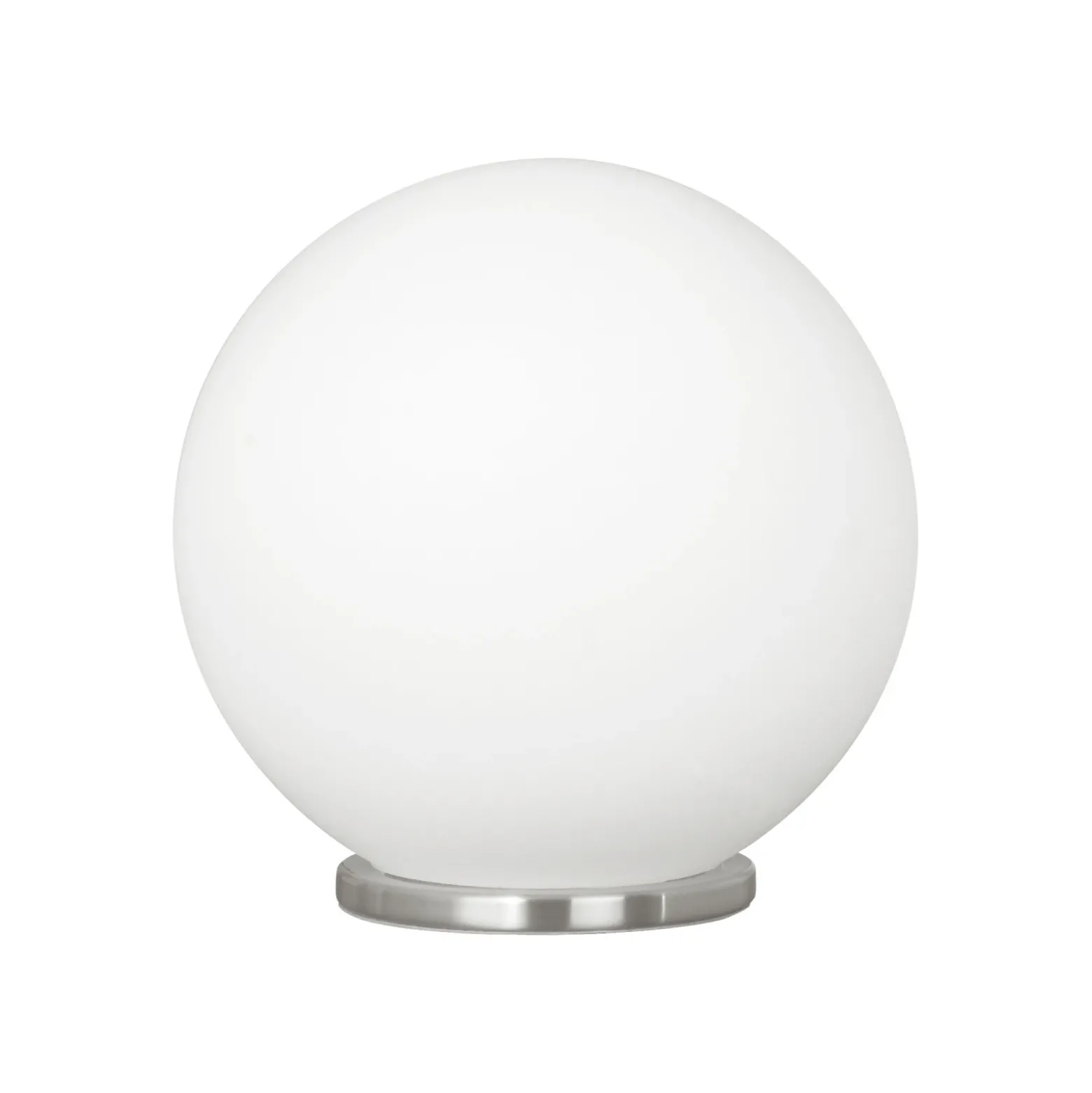 Lámpara de mesa Rondo, Ø 20 cm, blanco