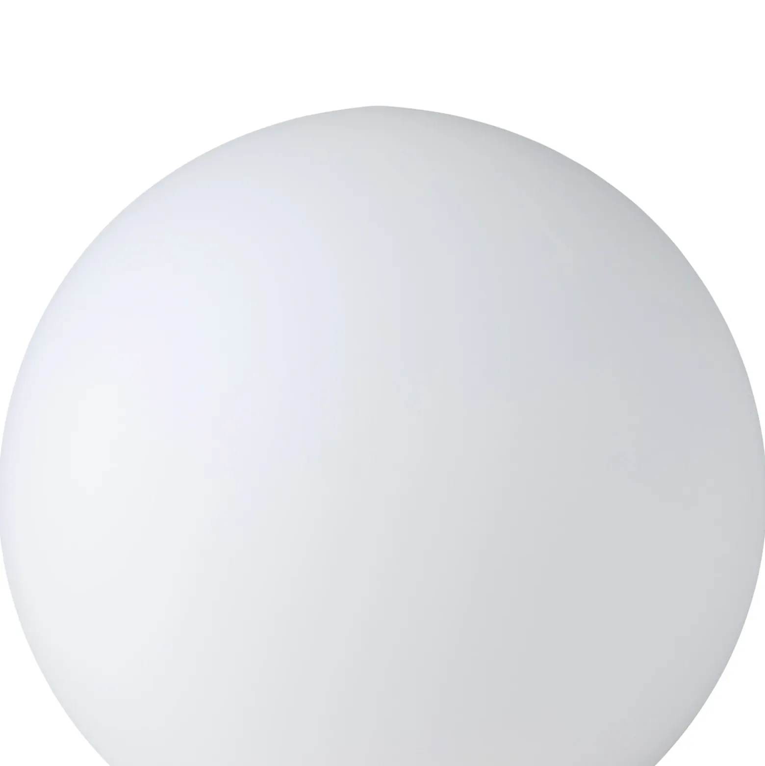 Lámpara de mesa Rondo, Ø 20 cm, blanco