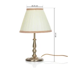 Lámpara de mesa ROSELLA de 40 cm de altura