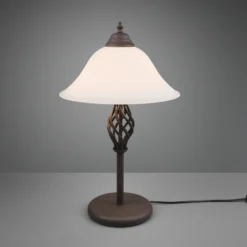 Lámpara de mesa Rustica interruptor de cable óxido