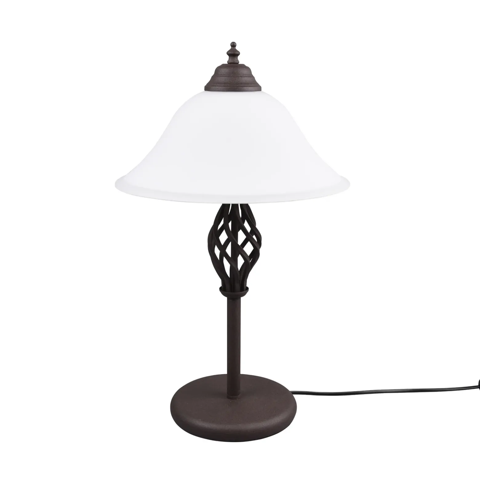 Lámpara de mesa Rustica interruptor de cable óxido