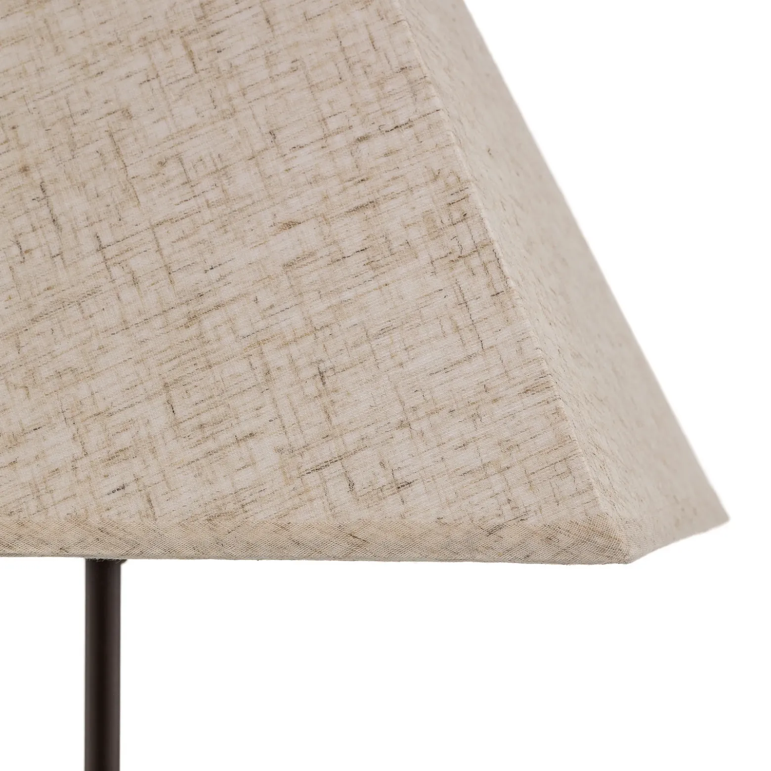 Lámpara de mesa Seregon con decoración de piedra, altura 63 cm