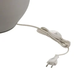 Lámpara de mesa Sfera, altura 53 cm, cemento/gris