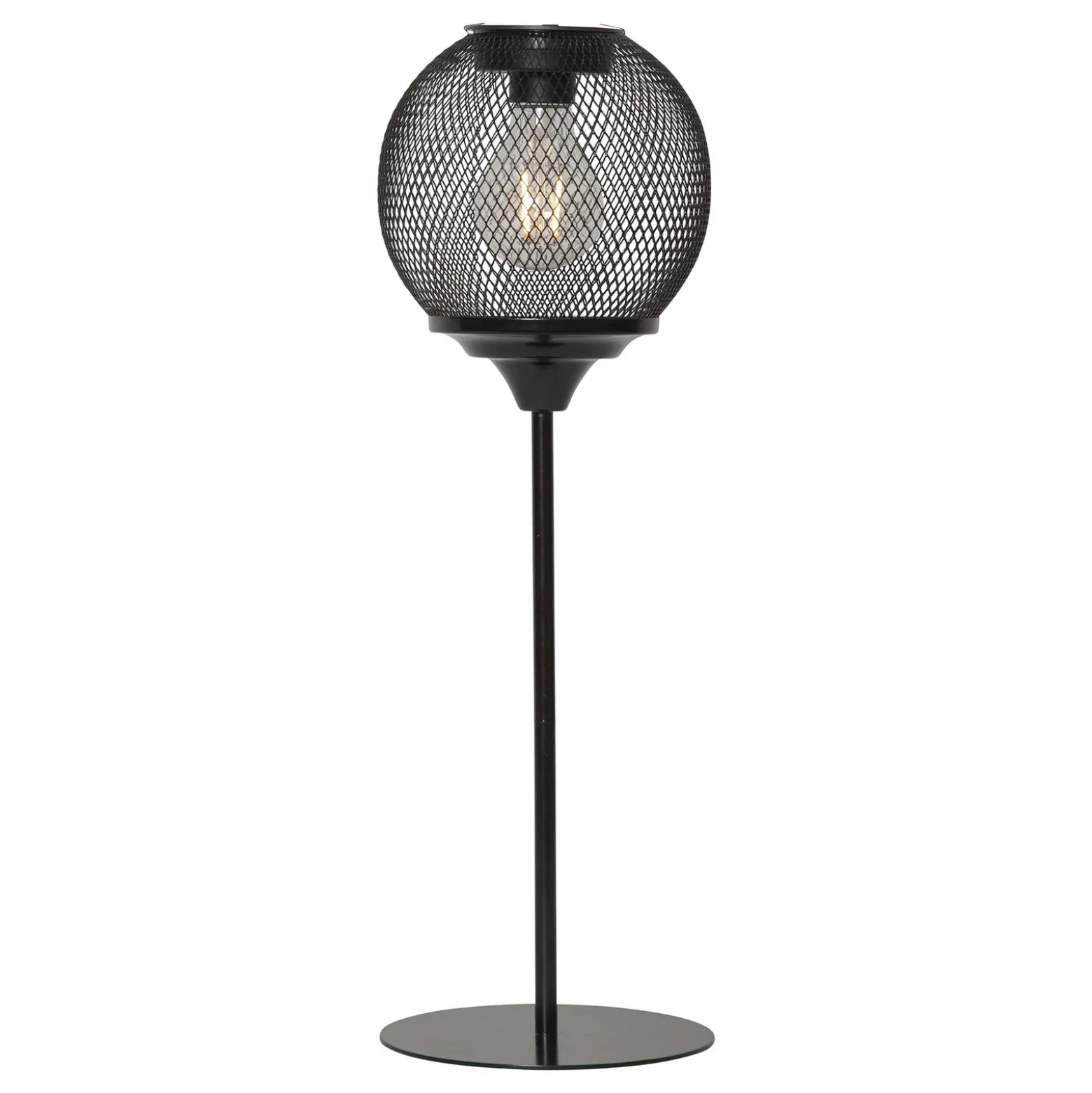 Lámpara de mesa solar LED Sunlight con malla