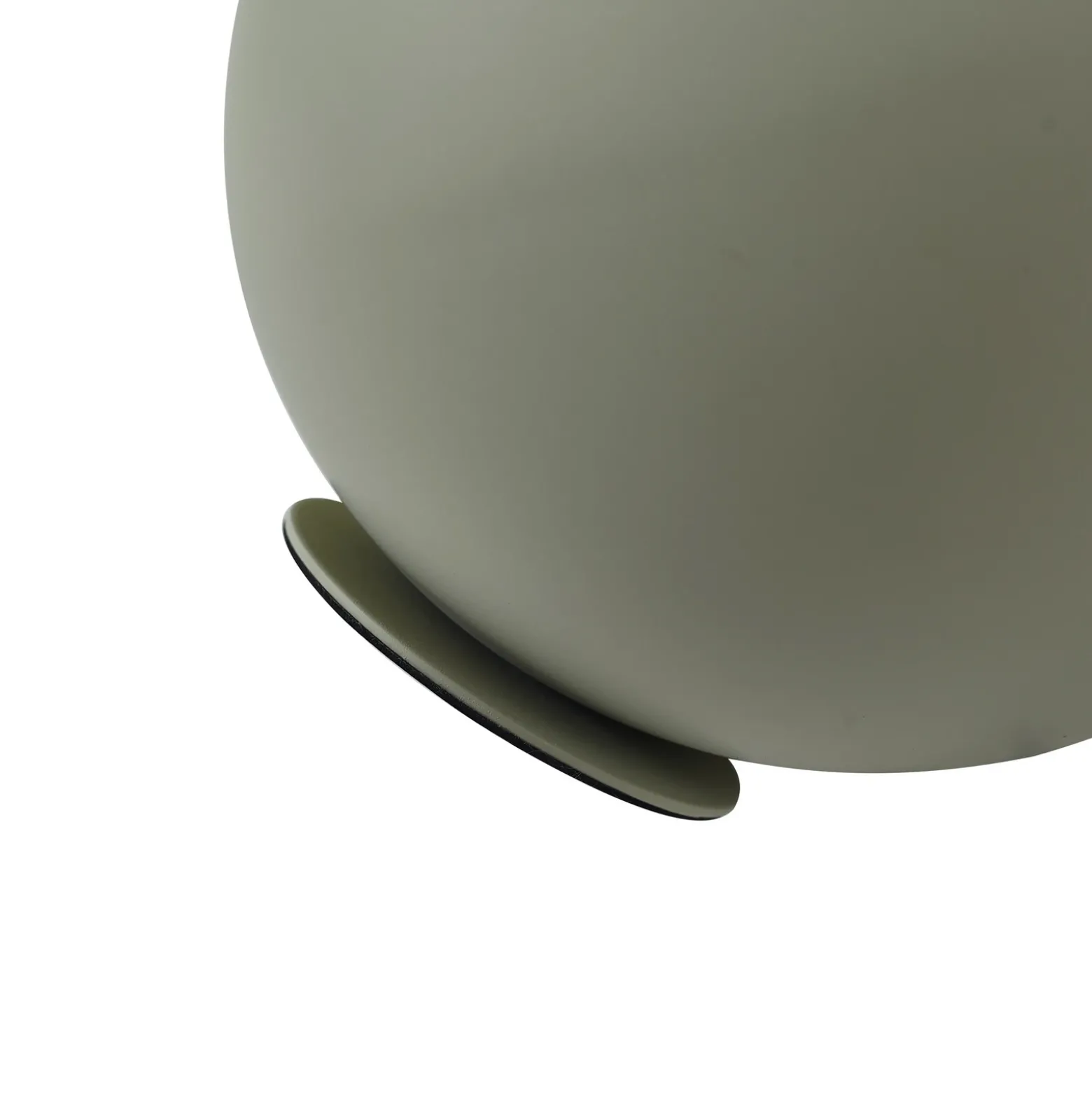 Lámpara de mesa Solomia de Lindby, verde, hierro, Ø 20 cm