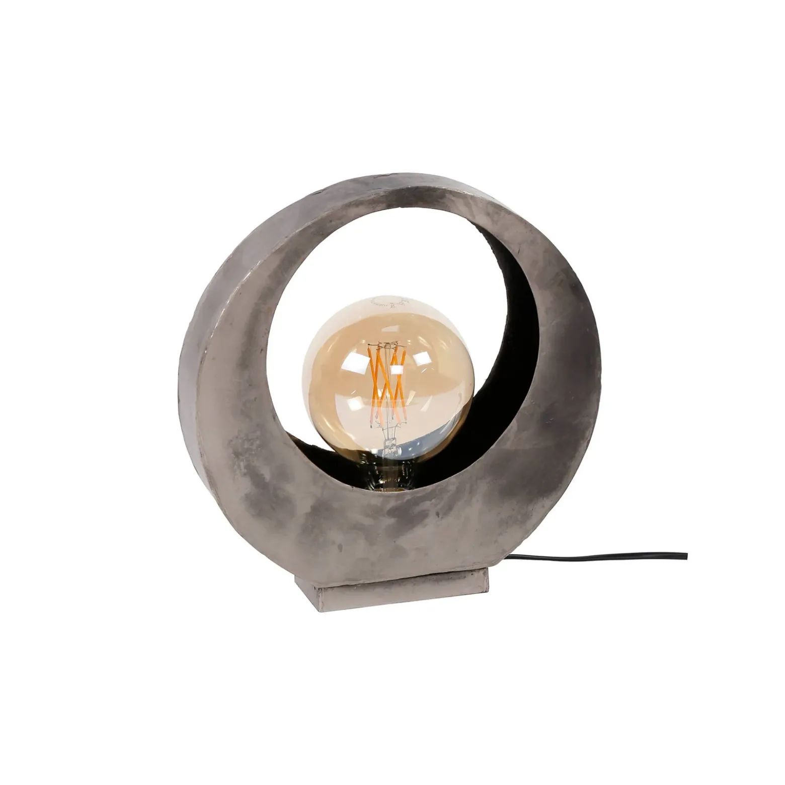 Lámpara de mesa Sonorc, 1 luz, luna llena