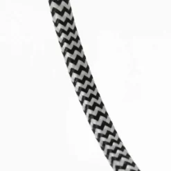 Lámpara de mesa Spring, blanca, metal, brazo flexible, con interruptor
