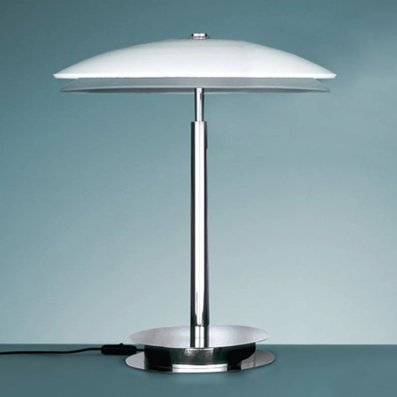 Lámpara de mesa 2280/TRIS de diseño, blanca