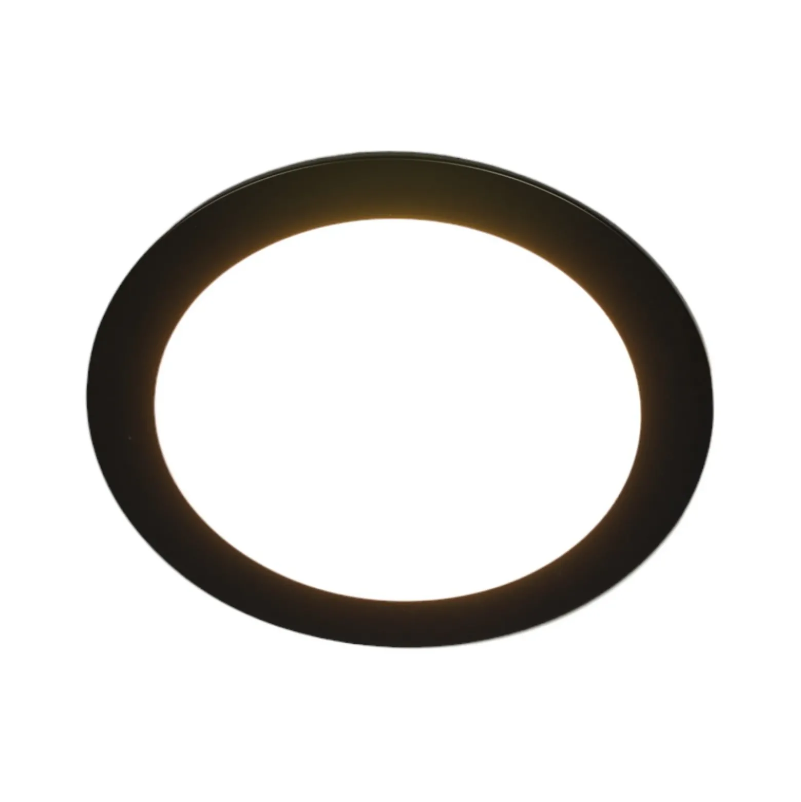 Lámpara de mueble empotrable LED FAR 68, negra, 4W, 3.000K