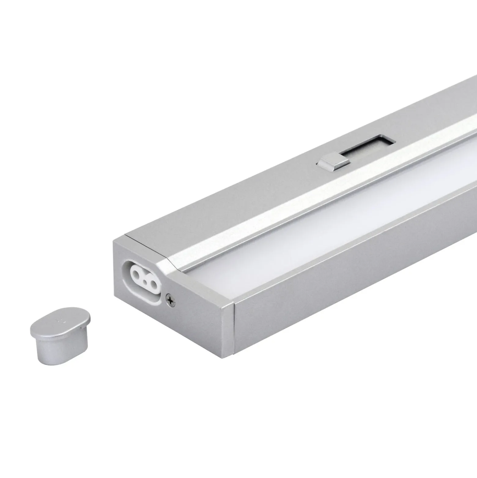 Lámpara de mueble LED Conero DIM Euroconector 40cm gris