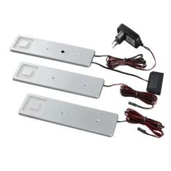 Lámpara de mueble LED Imola, set 3 ud