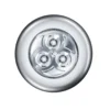 Lámpara de mueble LED OSRAM DOT-IT-CLASSIC, plateada, batería, atenuable