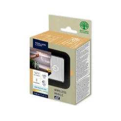 Lámpara de mueble Mobina Push 10 con batería negro