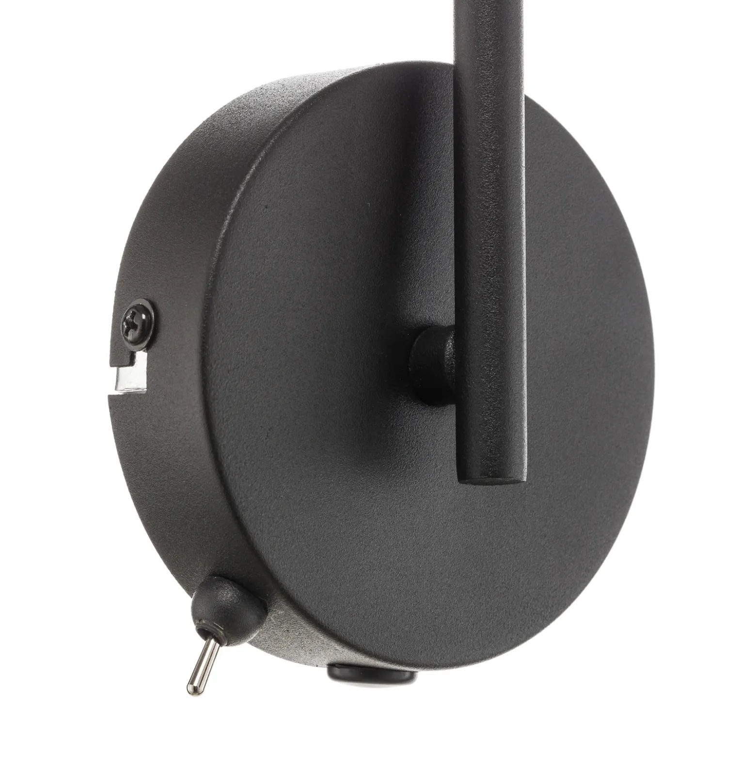Lámpara de pared Diallo sin pantalla negro mate