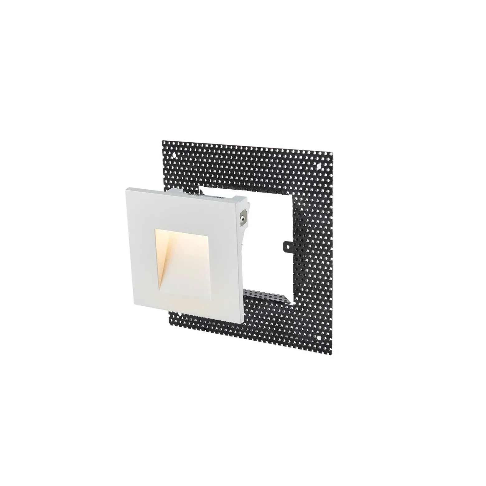 Lámpara de pared LED empotrable SLV Mobala, blanca, aluminio, 3000 K