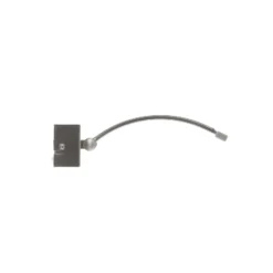 Lámpara de pared LED Matisse, ancho 45 cm, plata