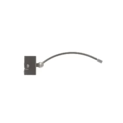 Lámpara de pared LED Matisse, ancho 34 cm, plata