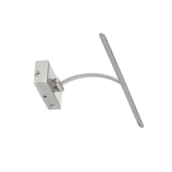 Lámpara de pared LED Matisse, ancho 45 cm, plata