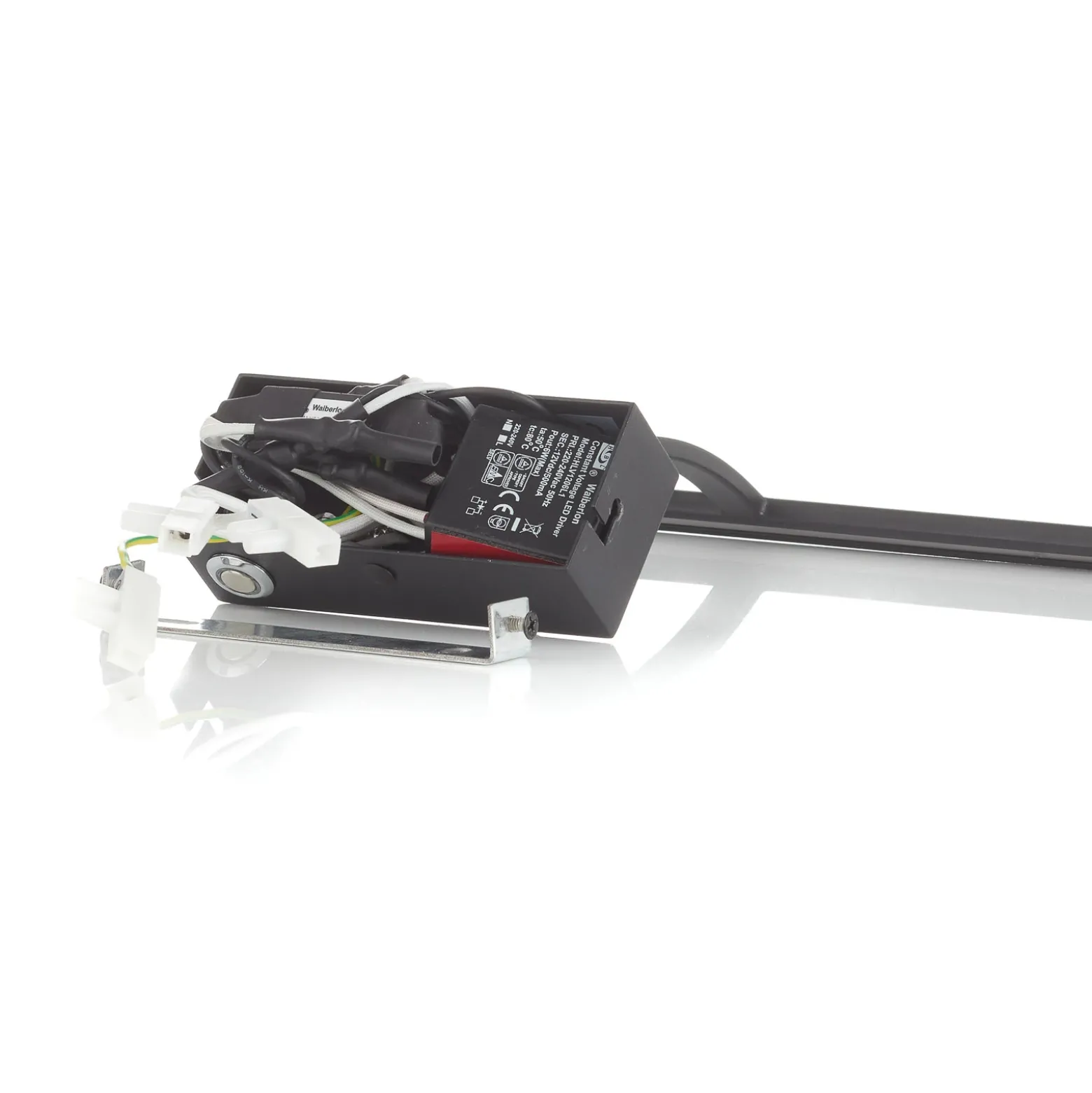 Lámpara de pared LED Matisse, ancho 34 cm, negro