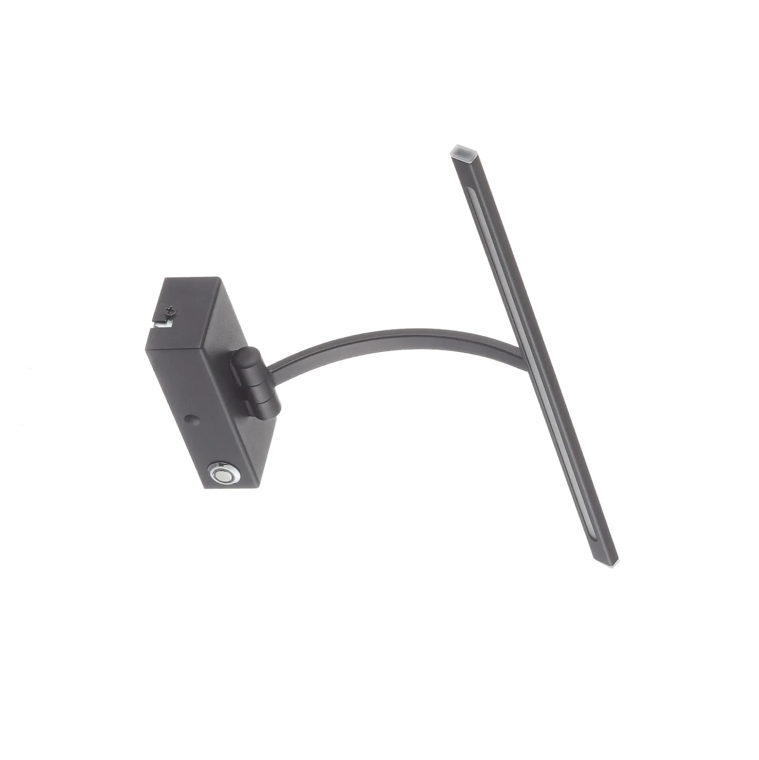 Lámpara de pared LED Matisse, ancho 34 cm, negro