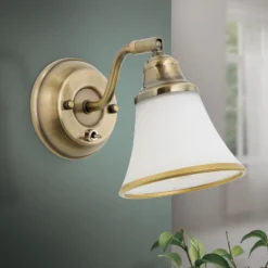 Lámpara de pared TILDA clásica, cabezal ajustable