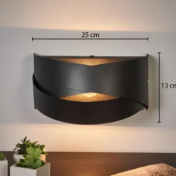 Lámpara de pared Tornado de iluminación indirecta