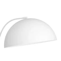 Lámpara de pie Arcos, blanca, altura 150 cm, metal