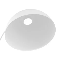 Lámpara de pie Arcos, blanca, altura 150 cm, metal