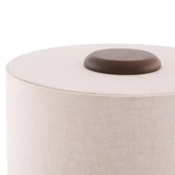 Lámpara de pie Bosco de Globen Lighting, beige/marrón, altura 144 cm