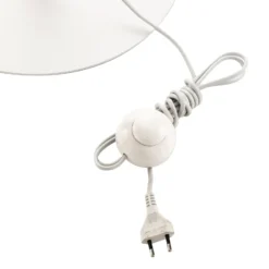 Lámpara de pie Bot, blanca, 3 luces
