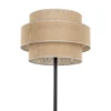 Lámpara de pie Calisto, yute, cilindro, marrón natural, altura 155 cm