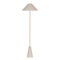Lámpara de pie Cannes de Globen Lighting, beige, altura 140 cm