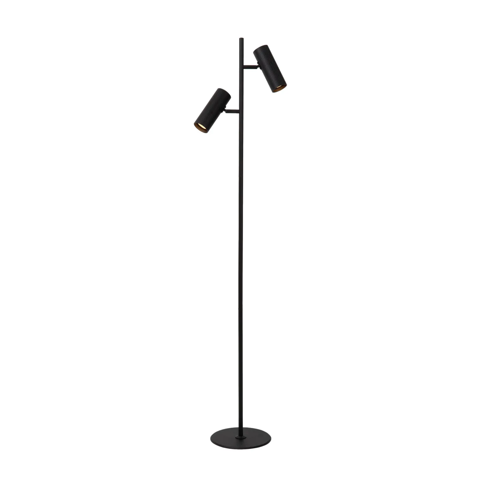 Lámpara de pie Clubs giratorio e inclinable, negro