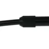 Lámpara de pie con arco Sparkled Light negro/negro-dorado, 240 cm