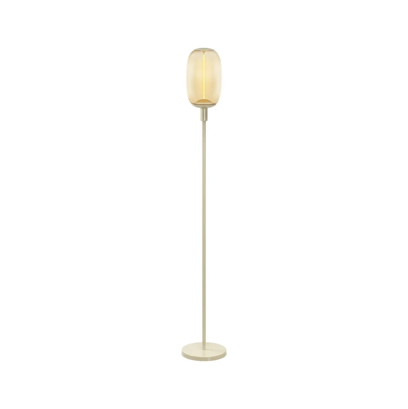 Lámpara de pie DECOR STICK de OSRAM, beige, altura 146 cm, 1 x E27