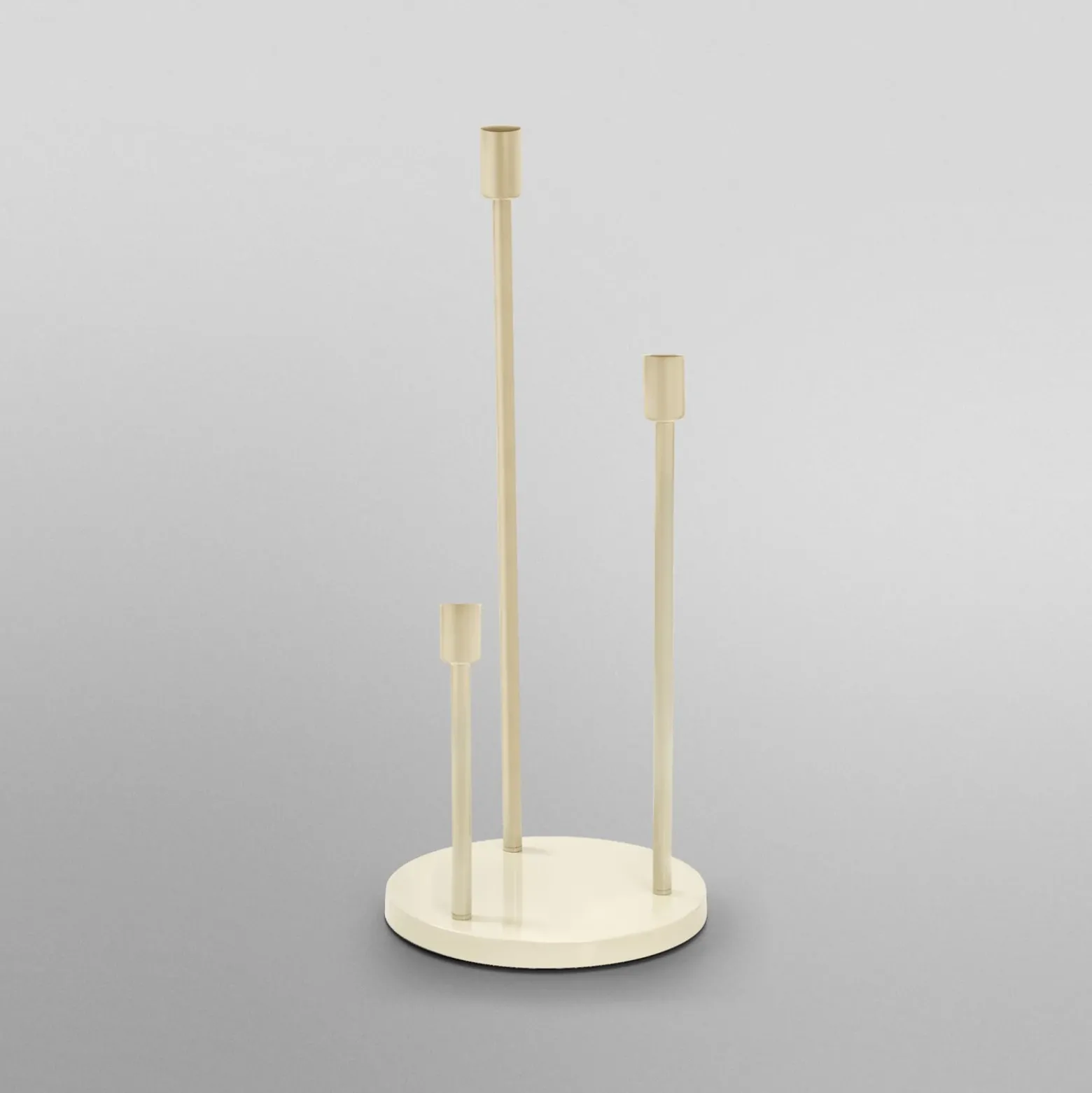 Lámpara de pie DECOR STICK de OSRAM, beige, altura 78 cm, 3 luces
