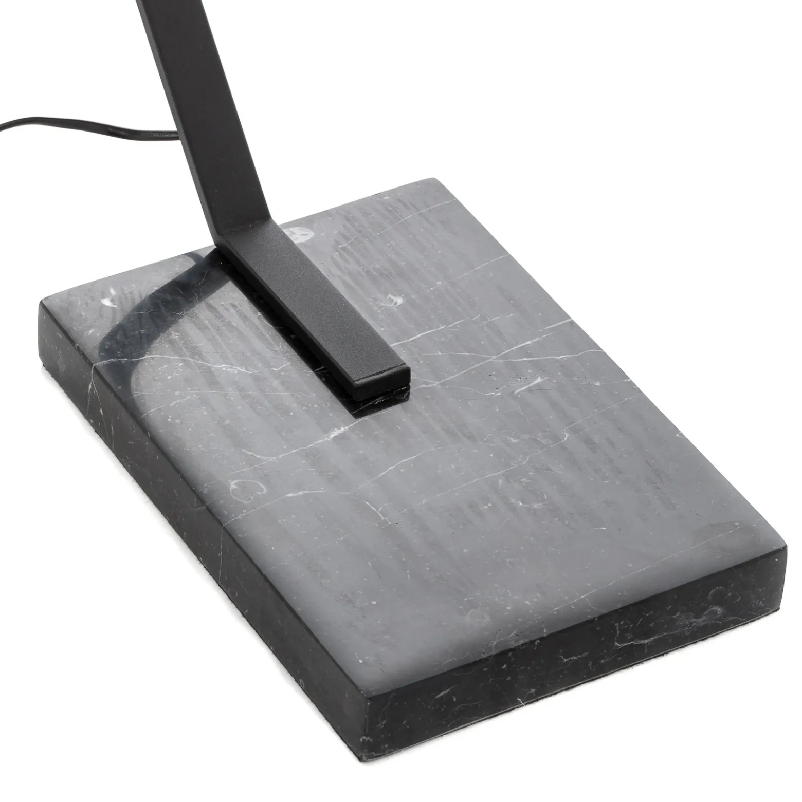 Lámpara de pie del arco LED Bangkok, negro mate