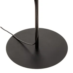 Lámpara de pie Duo, verde/dorado, Ø 40 cm, 1 luz