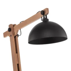 Lámpara de pie Envostar Stort con estructura de madera